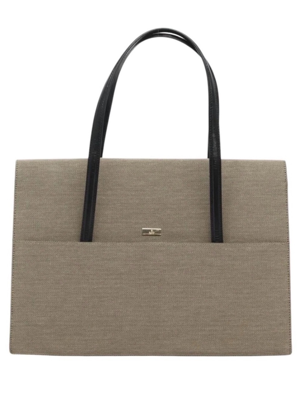 Gucci Lady Lock Flap Tote Canvas  Bag and Gold Lock-Preowned - Picture 2 of 12
